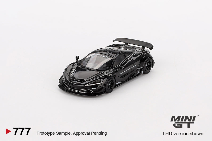 MINI GT 1/64 McLaren 720S LB★Works – Black- Mijo Exclusives