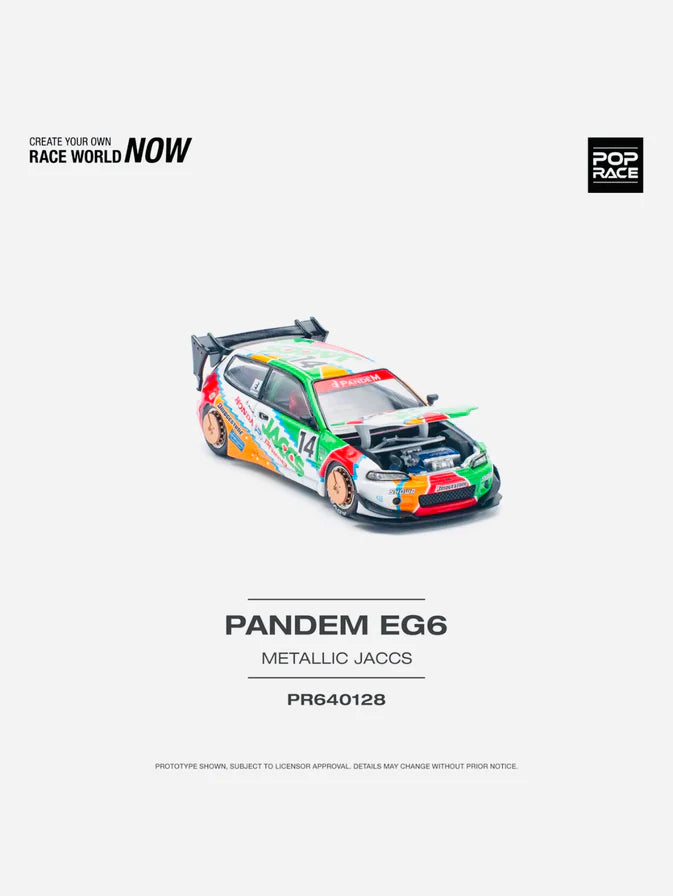 Pop Race Pandem Civic EG6 V1.5 JACCS