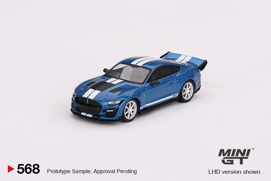 MINI GT 1/64 Shelby GT500 Dragon Snake Concept Ford Performance Blue