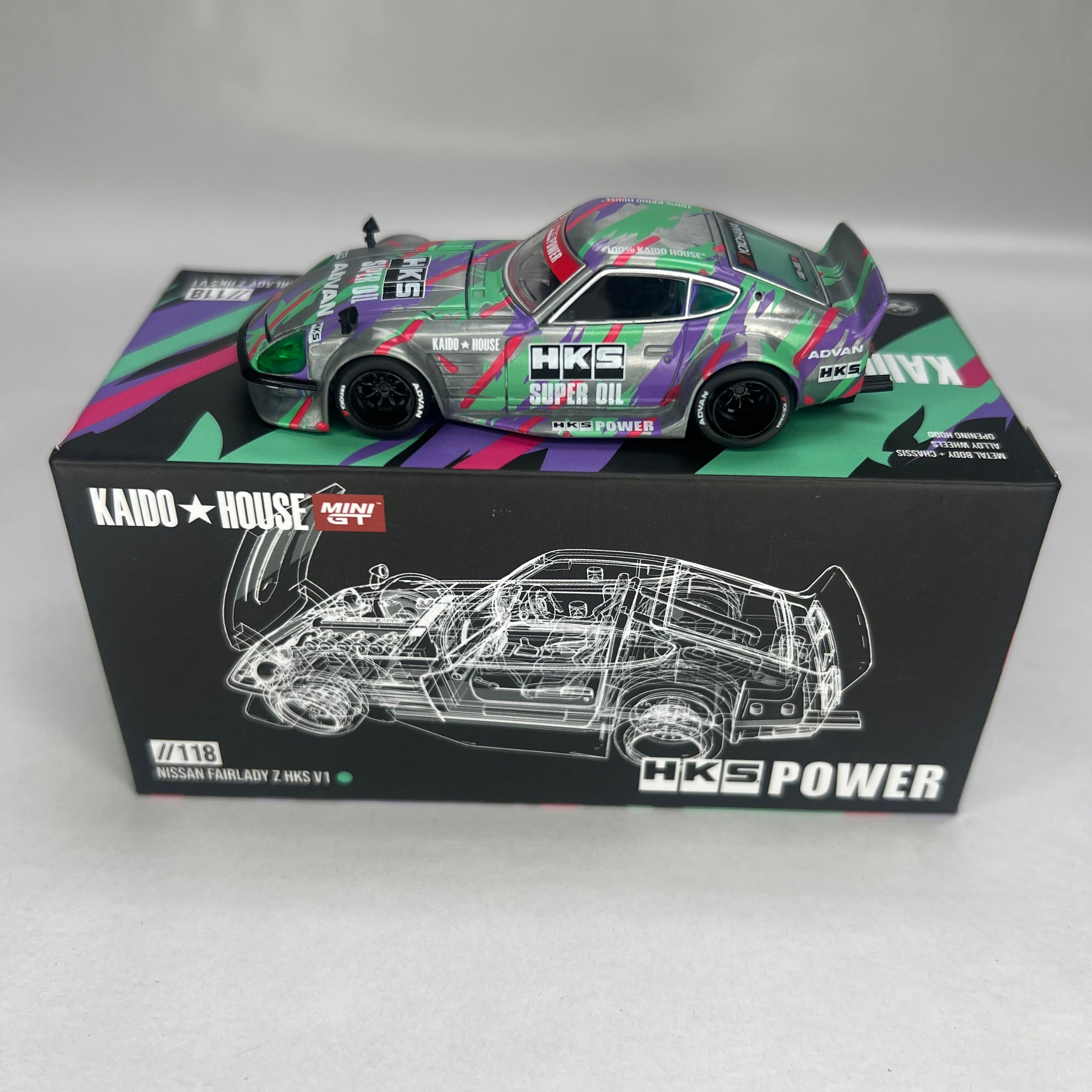 CHASE Kaido House x Mini GT 1:64
