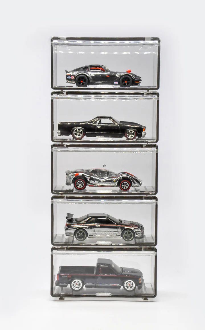 1/64 Diecast storage box 5PCS set Smoke