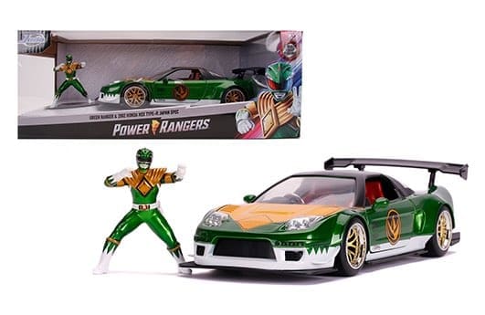 JADA 1/24 HR POWER RANGER HONDA 2002 NSX JAPAN SPEC GREEN