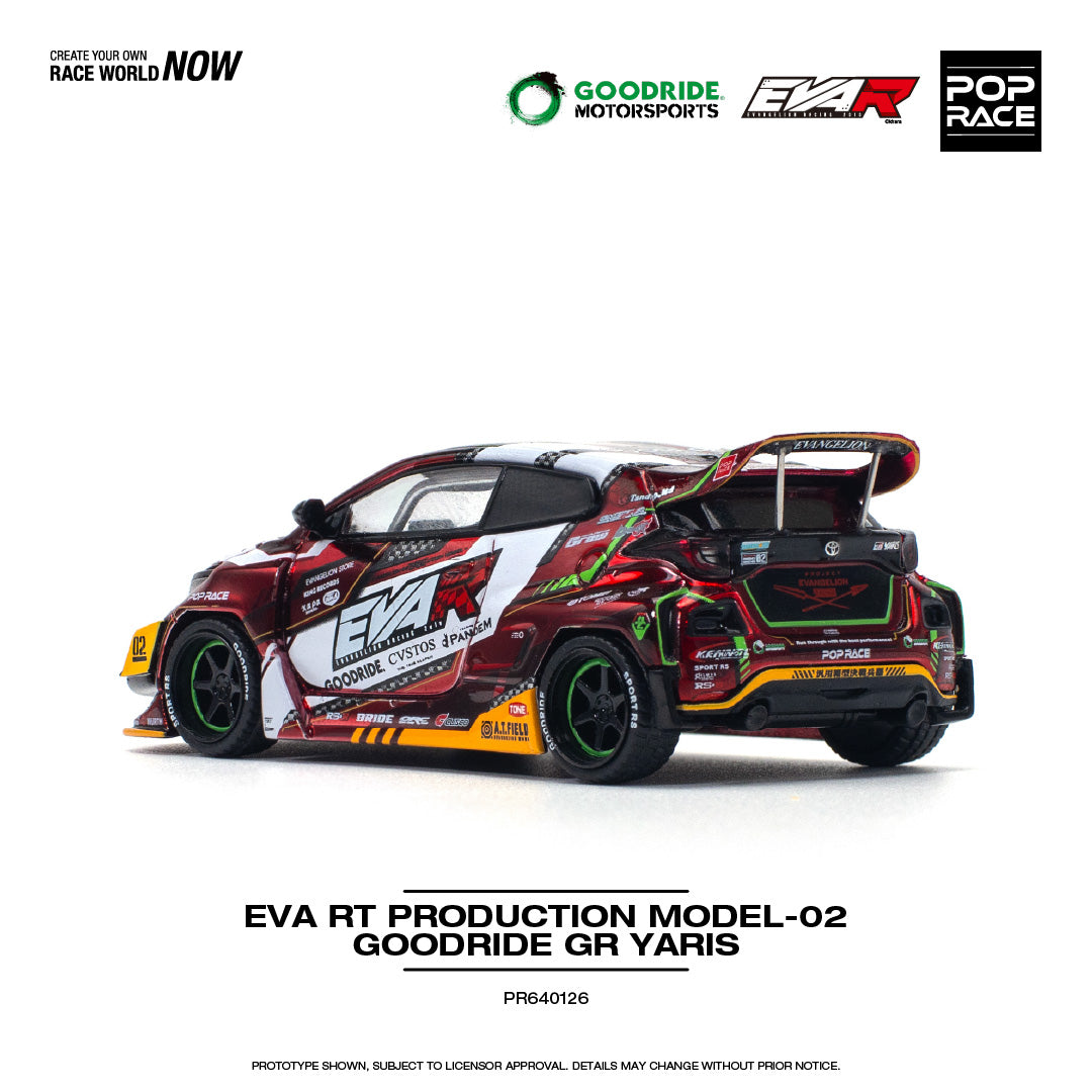 POP RACE 1/64 EVA RT Production Model – 02 Goodride GR YARIS
