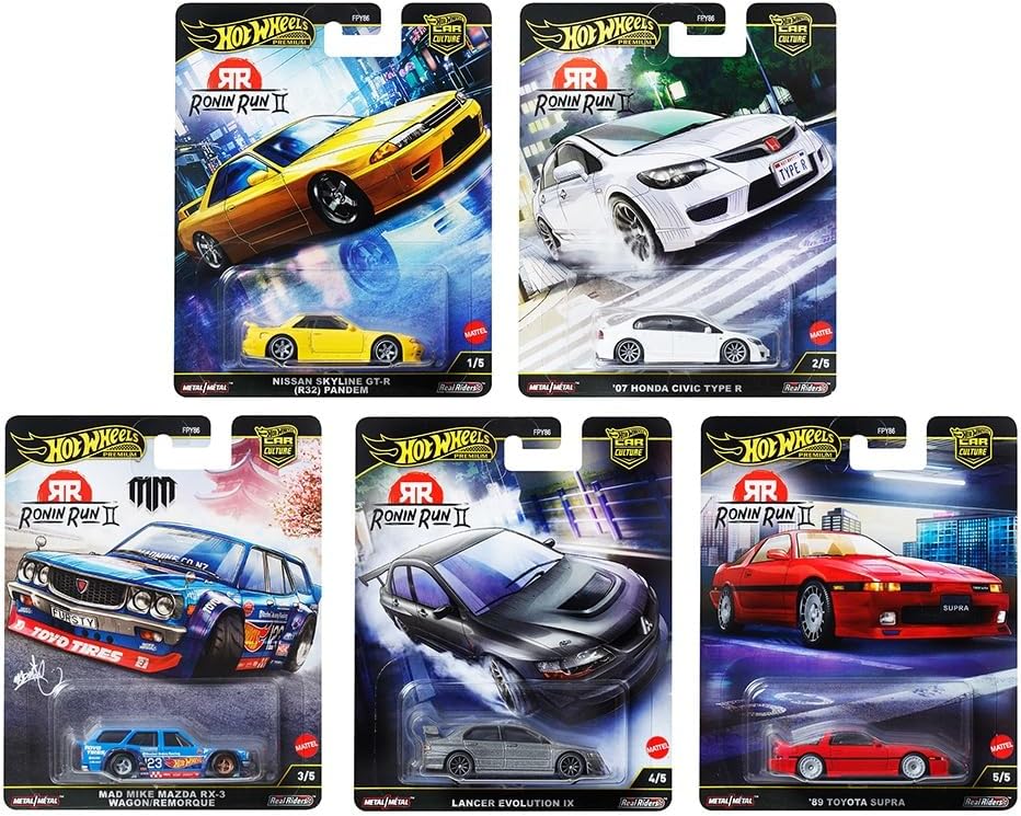 コレクション Runrun Hot Wheels 1:64 Car Culture 2025 M Case – Ronin Run II (+HOBBY
