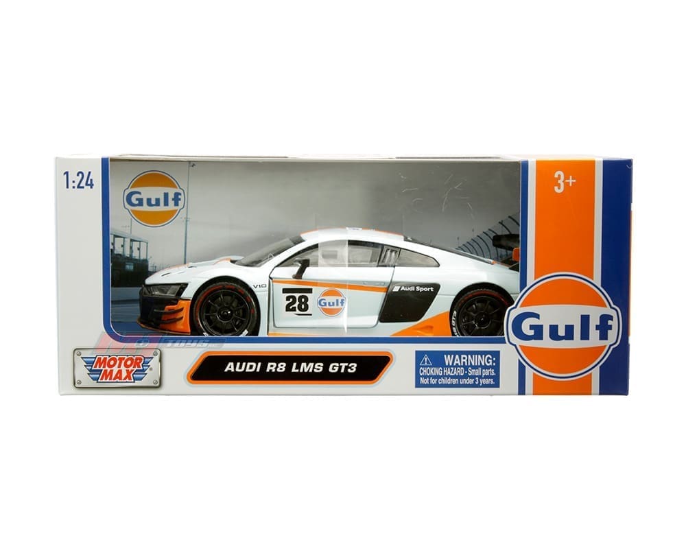 Motor max 1/24 Audi R8 LMS GT3 – Light Blue – Gulf