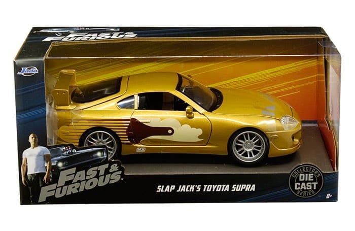 Modelo De Acabamento Prateado Toyota Supra Da Jada Toys Fast