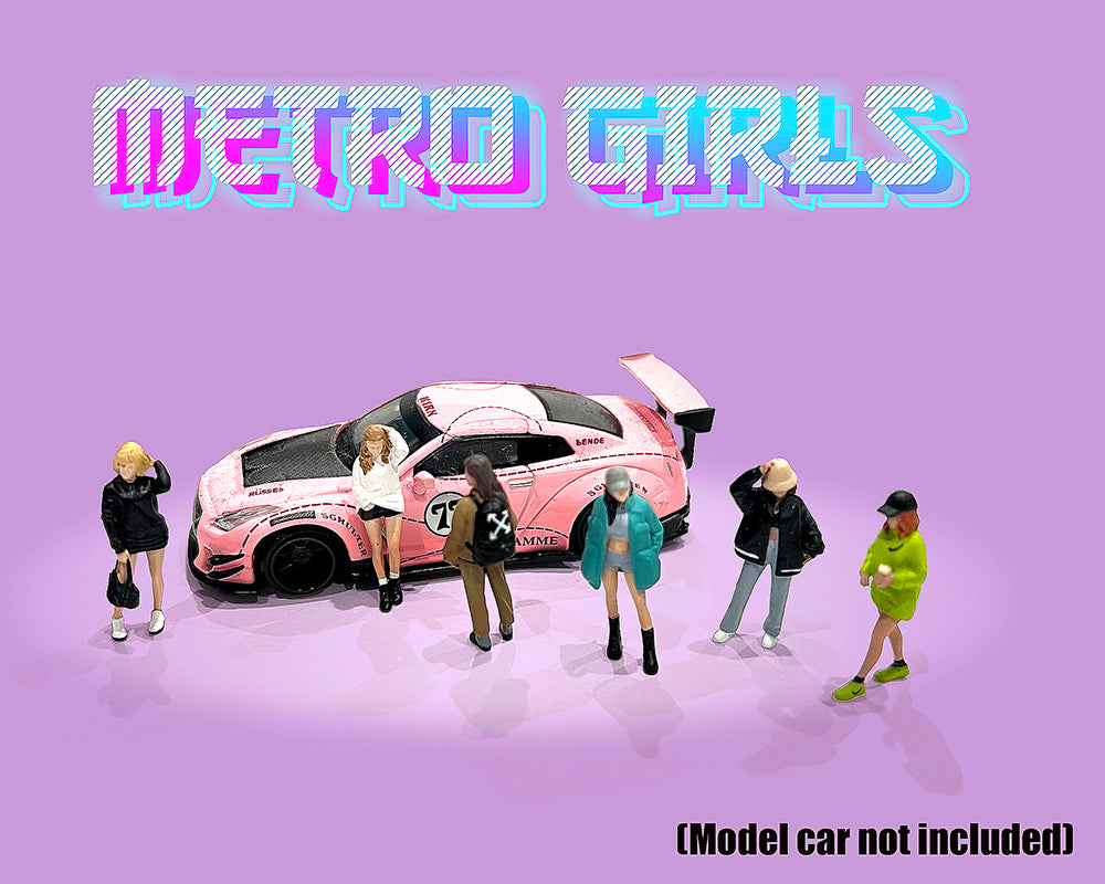 American Diorama 1:64 FIGURES METRO GIRLS