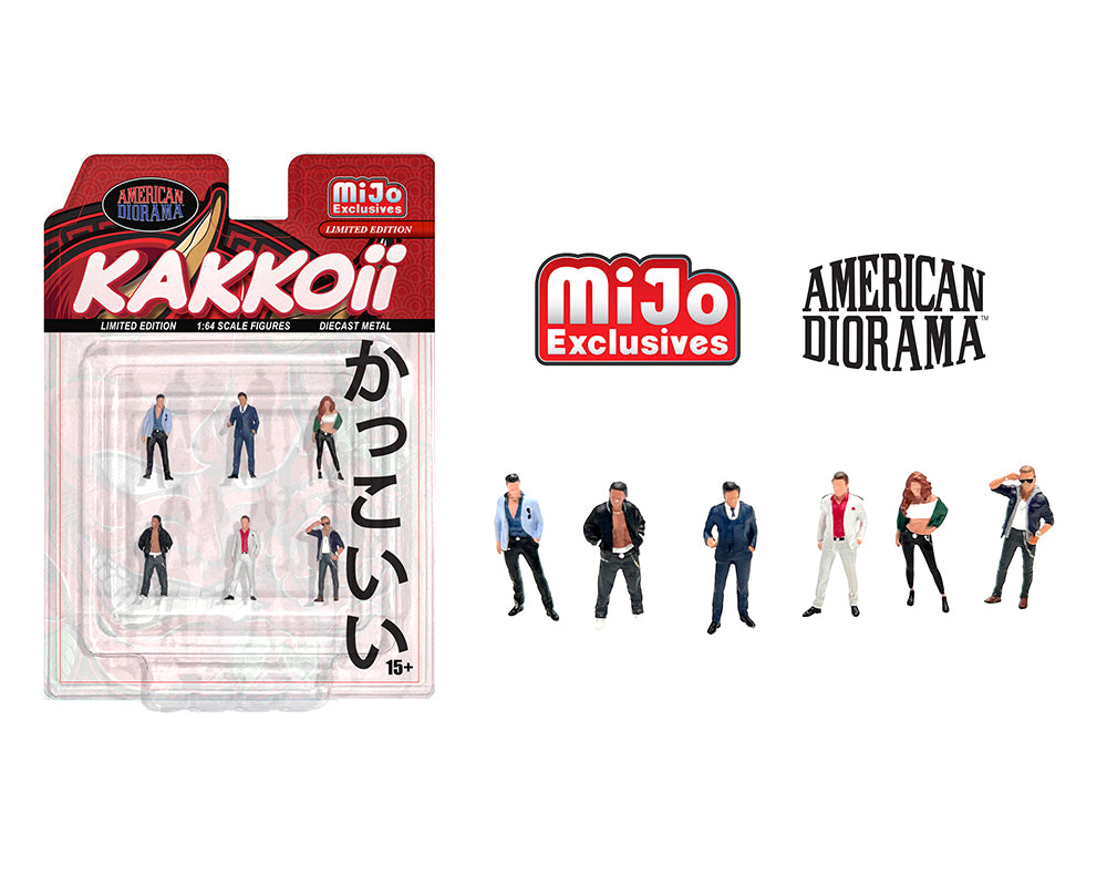 (COMING SOON) American Diorama 1:64 Figures Kakkoii – MiJo Exclusives