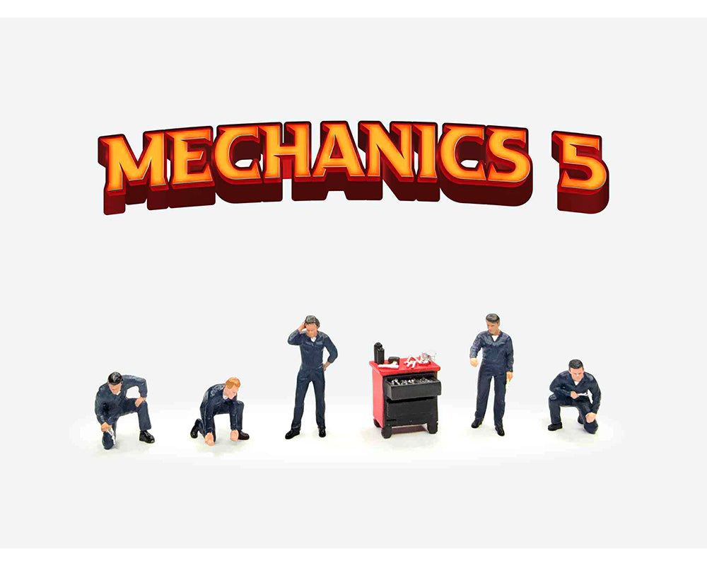 (COMING SOON) American Diorama 1:64 Figures Mechanics 5 – MiJo Exclusives