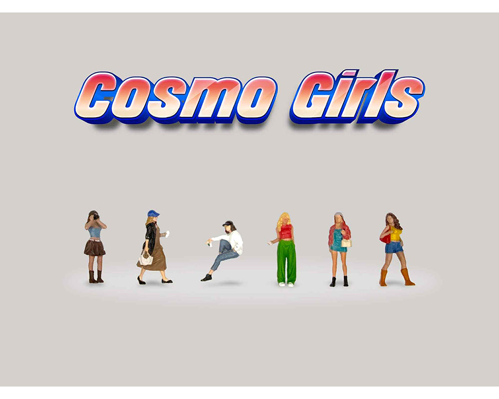 (COMING SOON) American Diorama 1:64 Figures Cosmo Girls – MiJo Exclusives