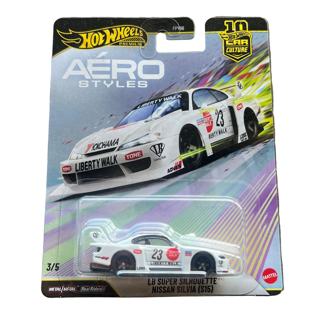 Hot Wheels 1/64 AERO STYLES LB SUPER SILHOUTTE NISSAN SILVIA (S15)