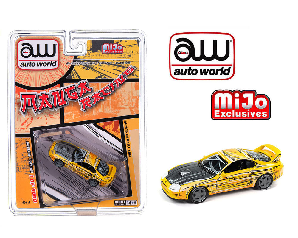 Auto World 1/64 1997 Toyota Supra Manga Art Limited 4,800 pieces – Mijo Exclusives