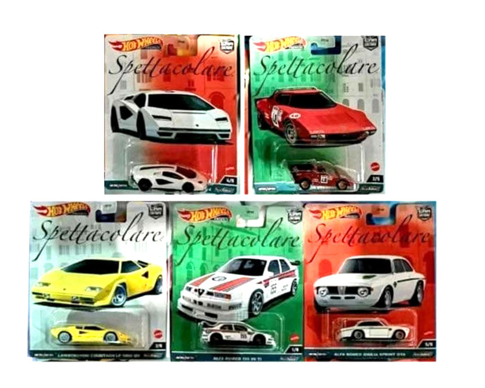 Hot Wheels 1:64 Car Culture 2023 B Case "Spettacolare" (+HOBBY PROTECT CASE)