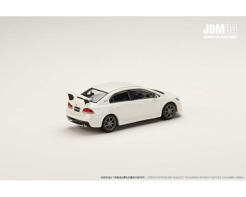(COMING SOON) HOBBY JAPAN 1/64 Honda Mugen Civic Type R (FD2) – Championship White – Mijo Exclusives