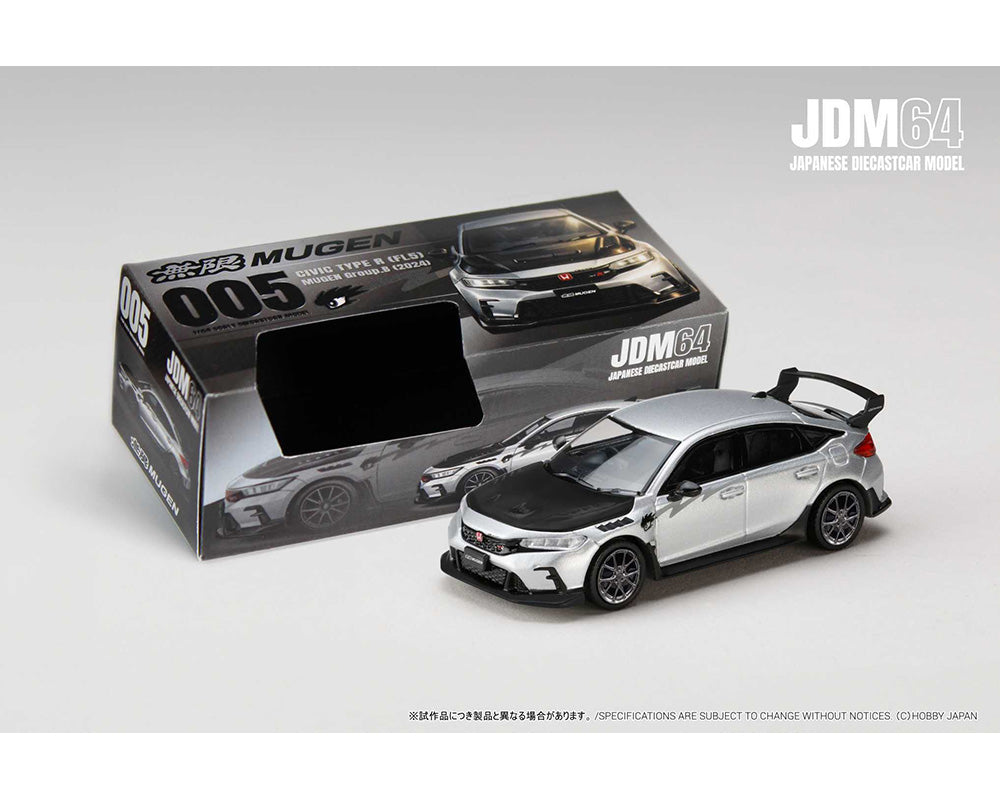 (COMING SOON) HOBBY JAPAN 1/64 Honda Civic Type R (FL5) MUGEN Group B 2024