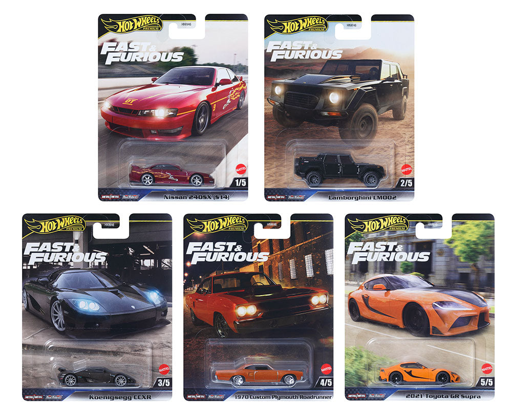 Hot Wheels 1:64 Fast & Furious Premium 2025 L (+HOBBY PROTECT CASE)