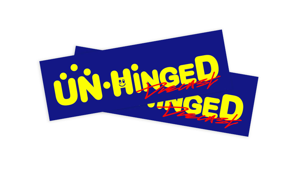 UNHINGED "HOBBY OFF" tribute sticker