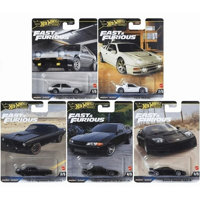 Hot Wheels 1 64 Fast Furious Premium 2024 E Set Assortment Unhinged Diecast
