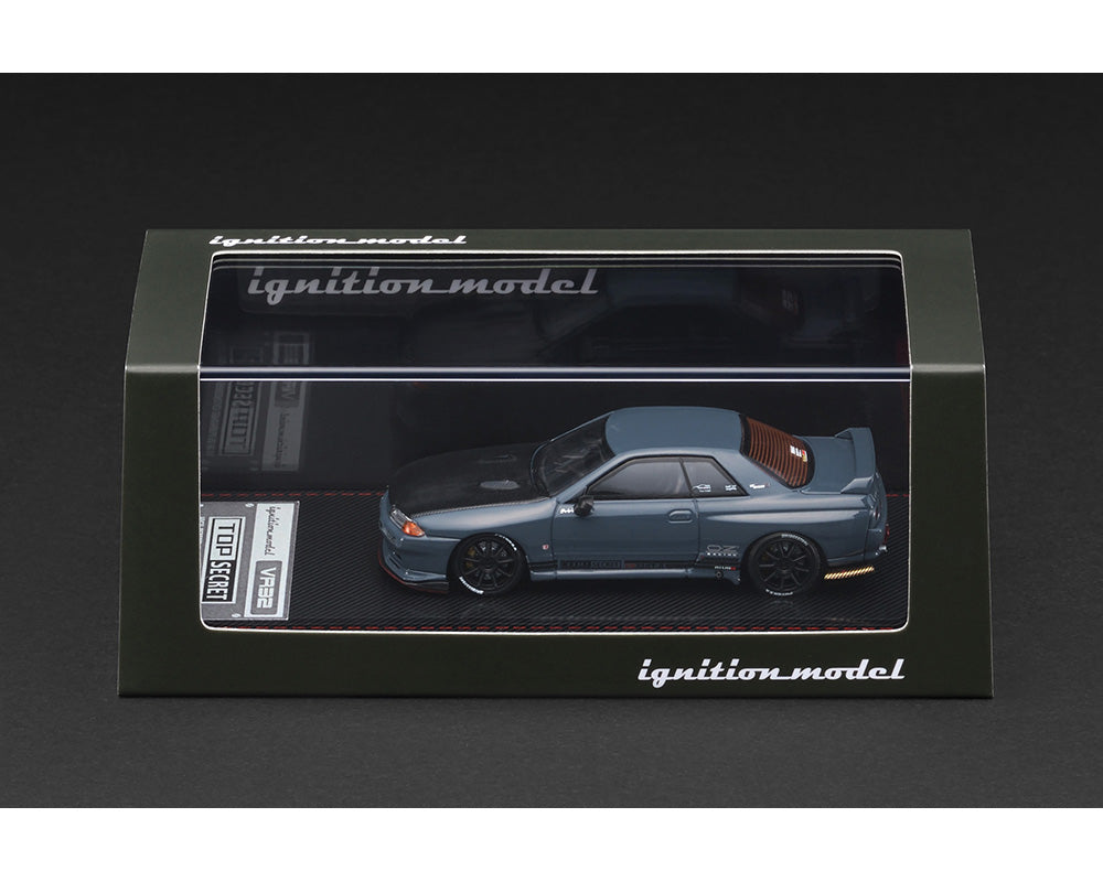 (COMING SOON) Ignition Model 1:64 TOP SECRET OZ Racing Nismo Nissan Skyline GT-R (VR32) – Gray