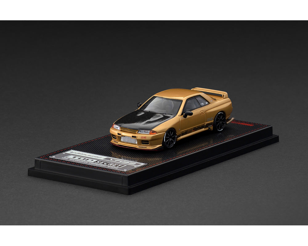 (COMING SOON) Ignition Model 1:64 TOP SECRET OZ Racing Nismo Nissan Skyline GT-R (VR32) – Gold