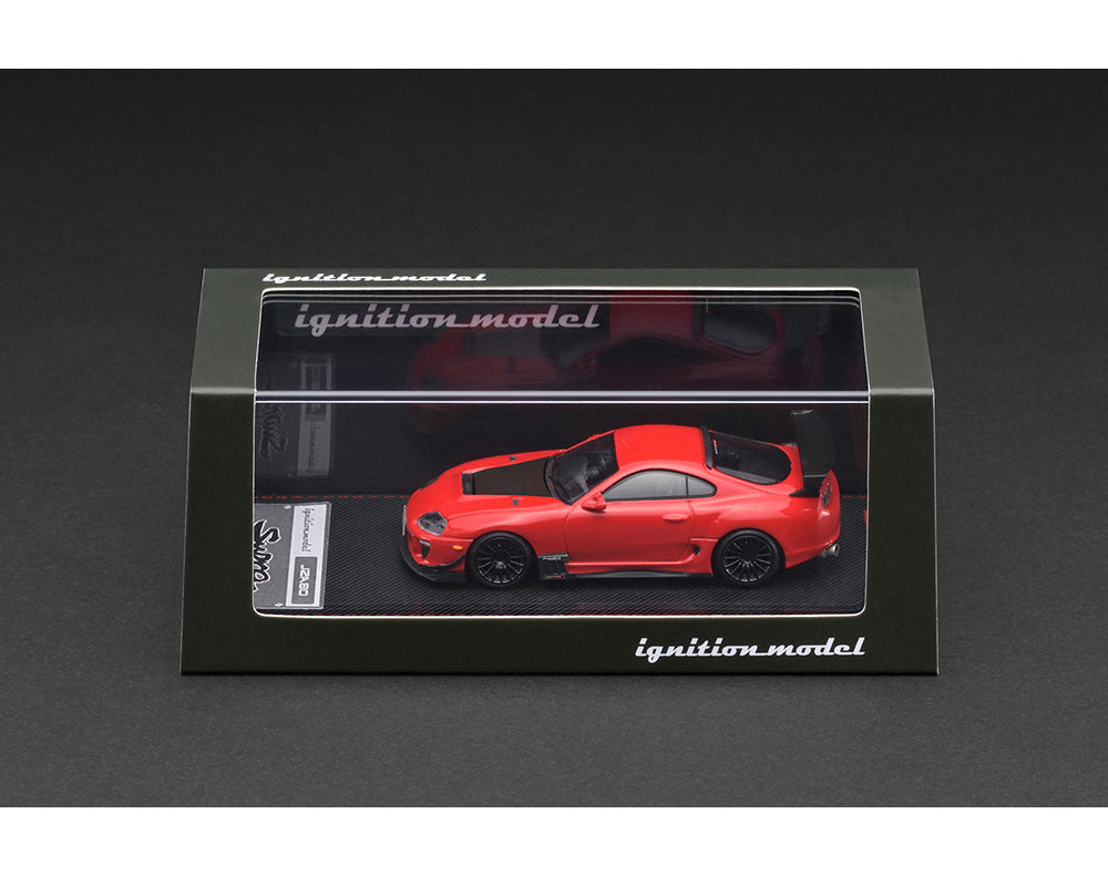 (COMING SOON) IGNITION MODEL 1/64 Toyota Supra (JZA80) RZ – Red