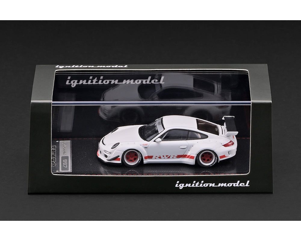 (COMING SOON) Ignition Model 1:64 Rauh-Welt Begriff RWB 997 GT3 – White – Limited Edition