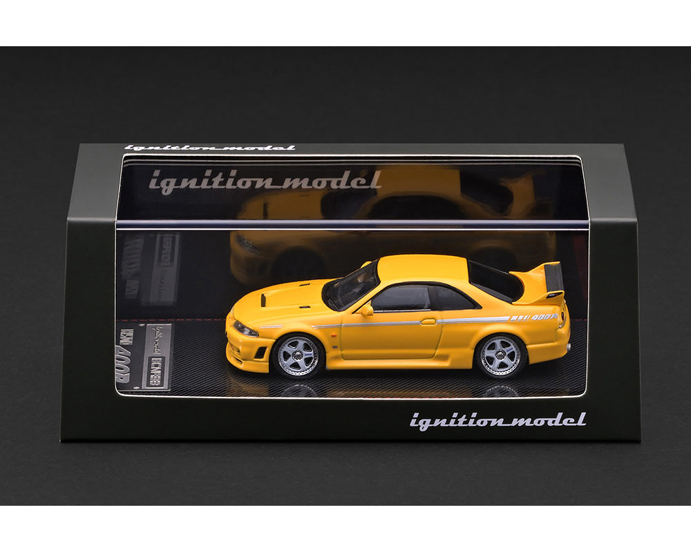 (COMING SOON) Ignition Model 1:64 NISMO 400R (BCNR33) – Yellow – Limited Edition