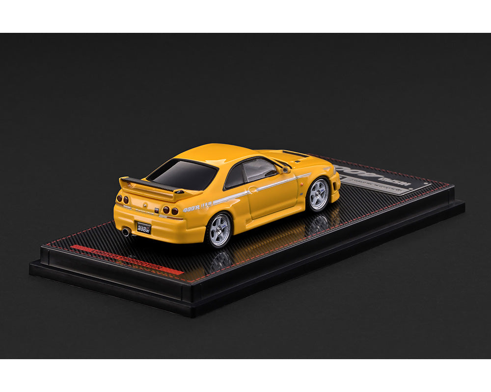 (COMING SOON) Ignition Model 1:64 NISMO 400R (BCNR33) – Yellow – Limited Edition