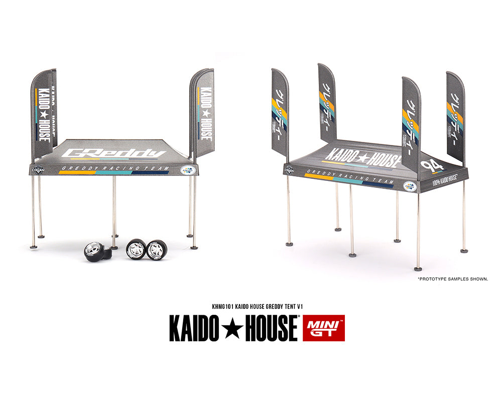 KAIDO HOUSE 1/64 Kaido House GREDDY Tent V1- Limited Edition