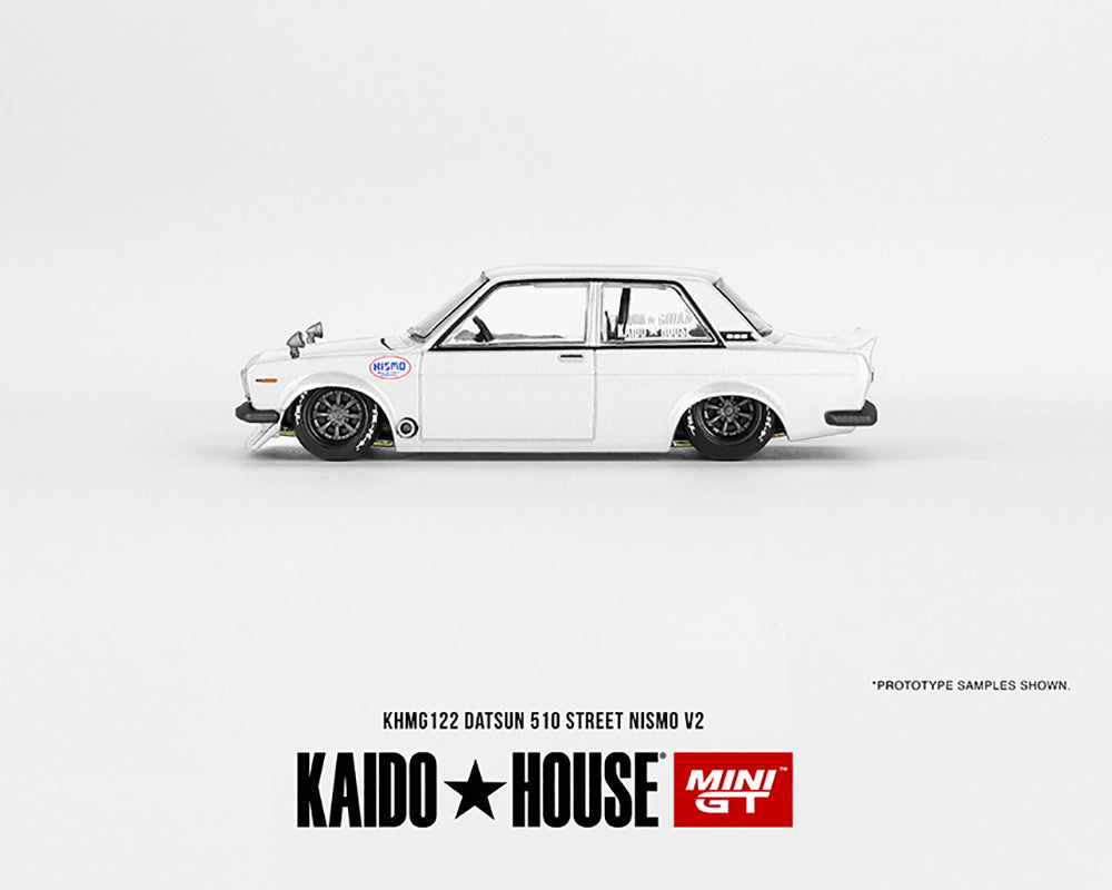 KAIDO HOUSE 1/64 Datsun 510 Street Nismo V2- White //122