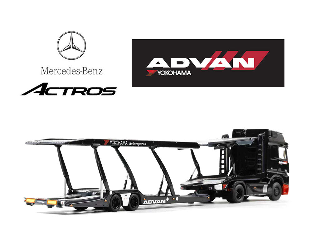 (COMING SOON) GCD 1/64 Mercedes-Benz AMG Actros Auto ADVAN Yokohama Transporter