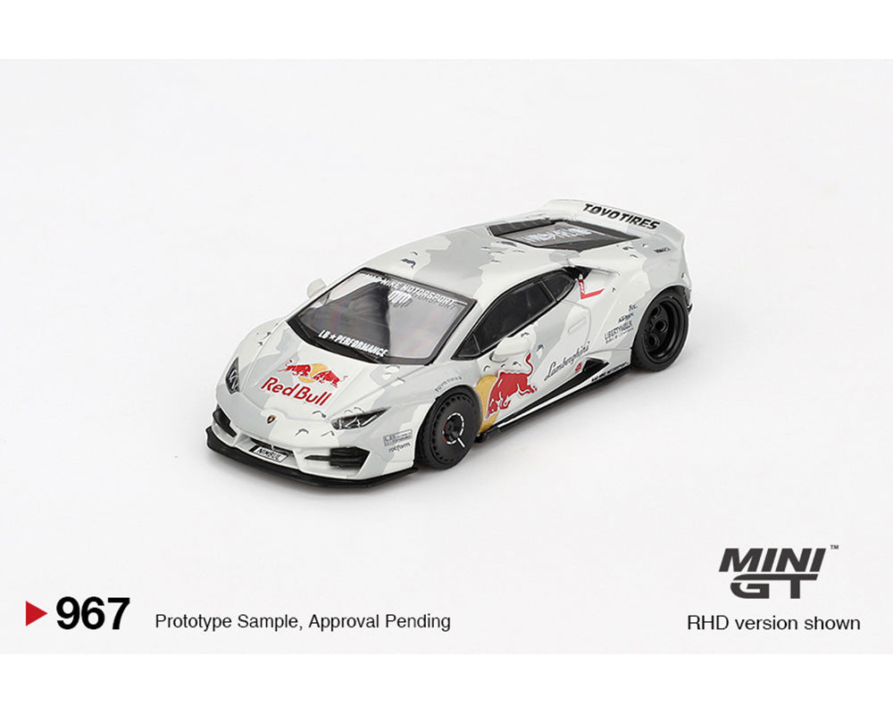 MINI GT 1/64 Lamborghini Huracan LB-WORKS ver. 2 Mad Mike NIMBUL