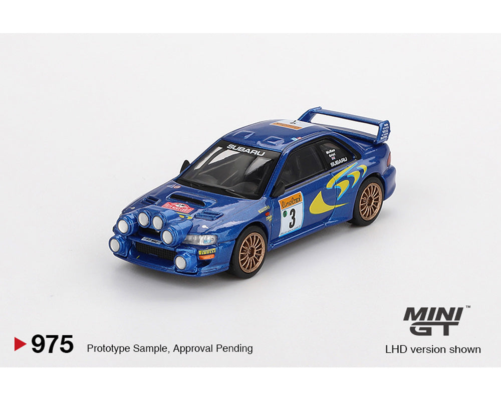 MINI GT 1/64 Subaru Impreza WRC98 1998 Rally Monte-Carlo 3rd Place