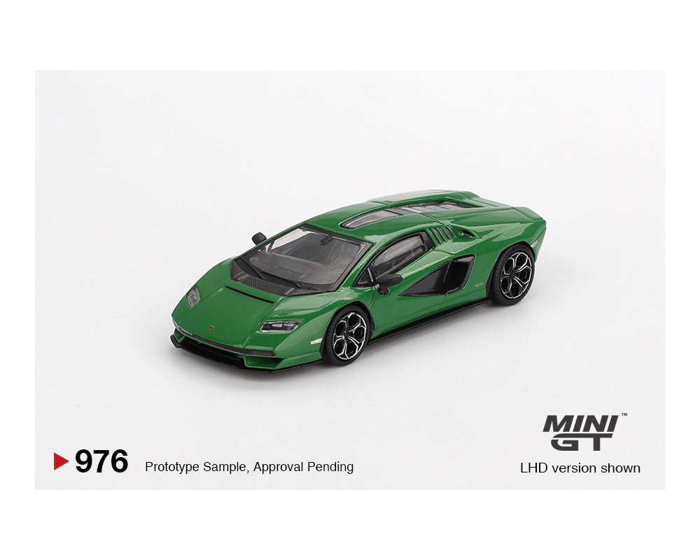 MINI GT 1/64 Lamborghini Countach LPI 800-4 Verde Medio