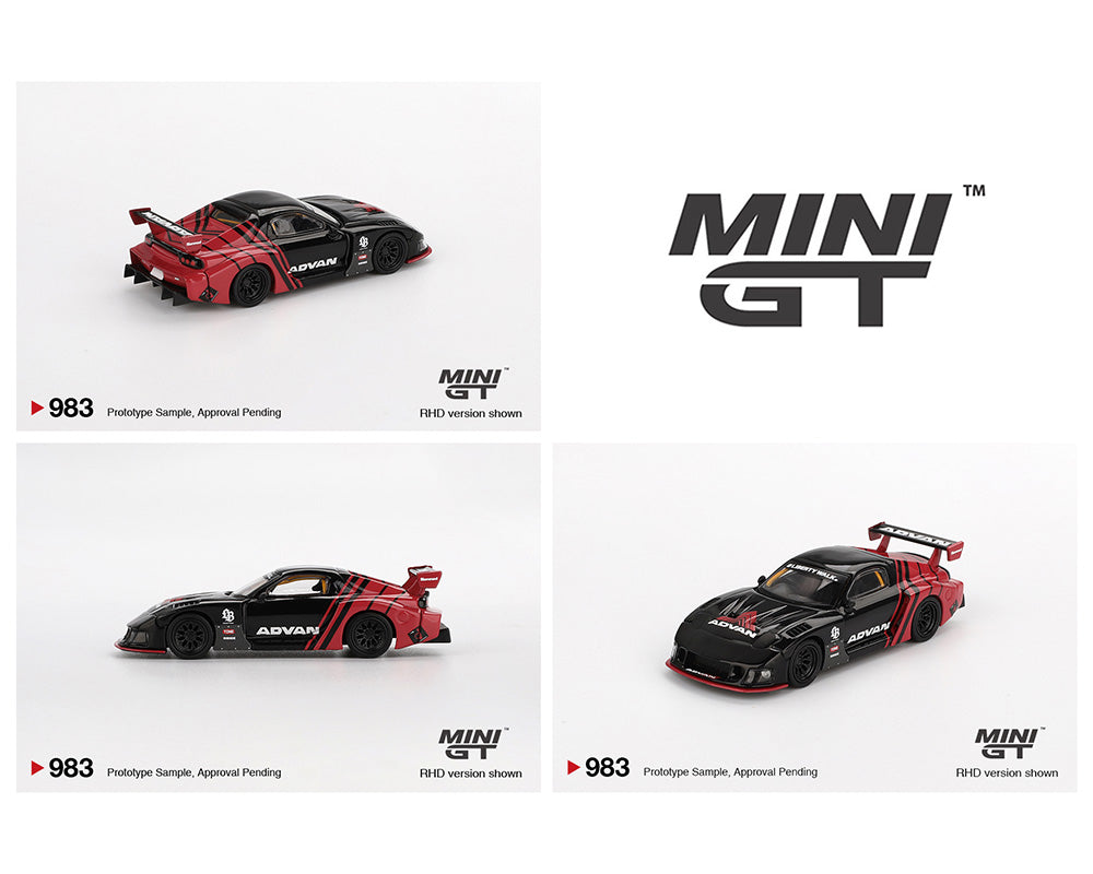 MINI GT 1/64 Mazda RX-7 LB-Super Silhouette Advan