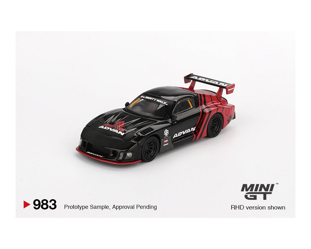 MINI GT 1/64 Mazda RX-7 LB-Super Silhouette Advan