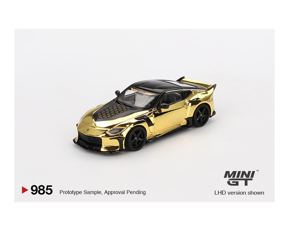 MINI GT 1/64 Nissan Z VeilSide FFZ400 – Gold Chrome