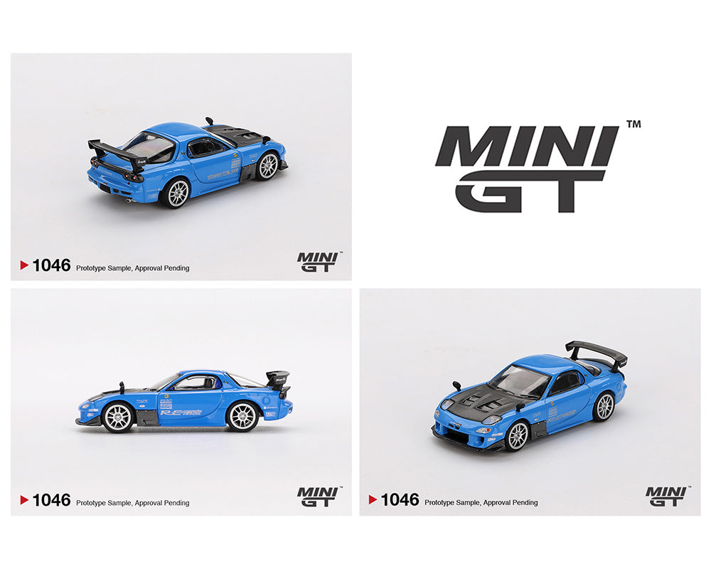 MINI GT 1/64 Mazda RX-7 RE-Amemiya 20B NA 3ROTOR-7 “Ama-san Go”