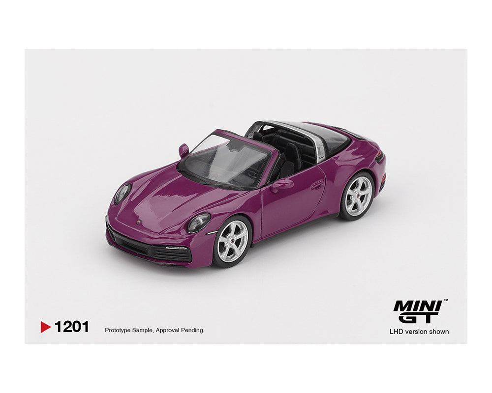 (COMING SOON) MINI GT 1/64 Porsche 911 (992.1) Rubystone Red Set of 4 – Special Edition