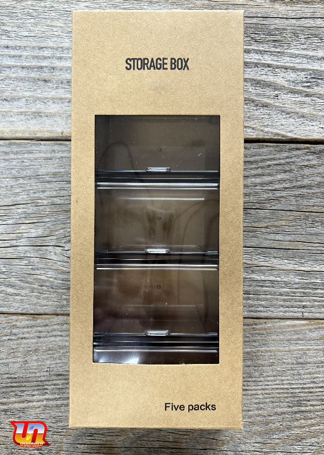 1/64 Diecast storage box 5PCS set Smoke