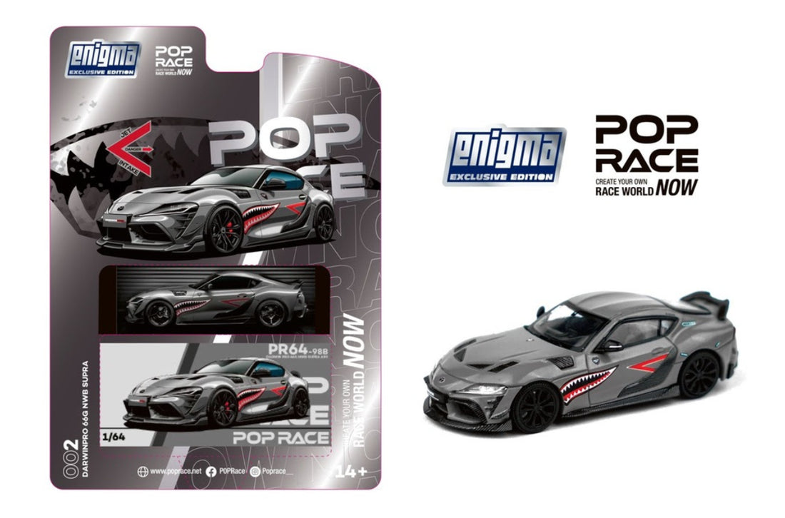 POP RACE 1/64 DARWIN PRO 66G NWB SUPRA 002