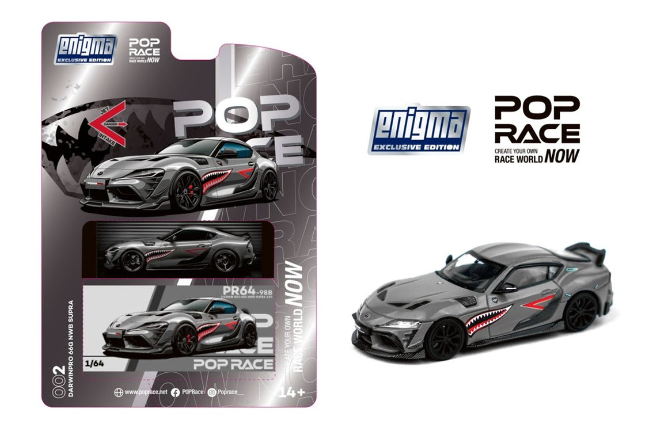 POP RACE 1/64 DARWIN PRO 66G NWB SUPRA 002
