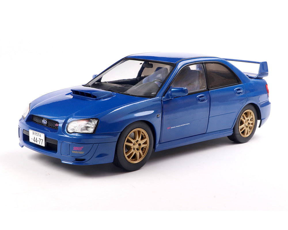 Solido 1:18 2003 Subaru Impreza WRX STI – Sonic Blue