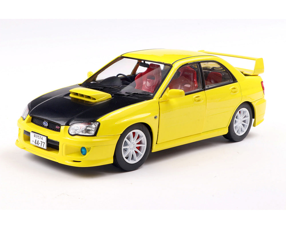 Solido 1:18 2003 Subaru Impreza WRX STI – Yellow