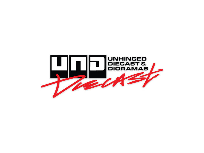 UNHINGED "HKS" tribute diecut sticker