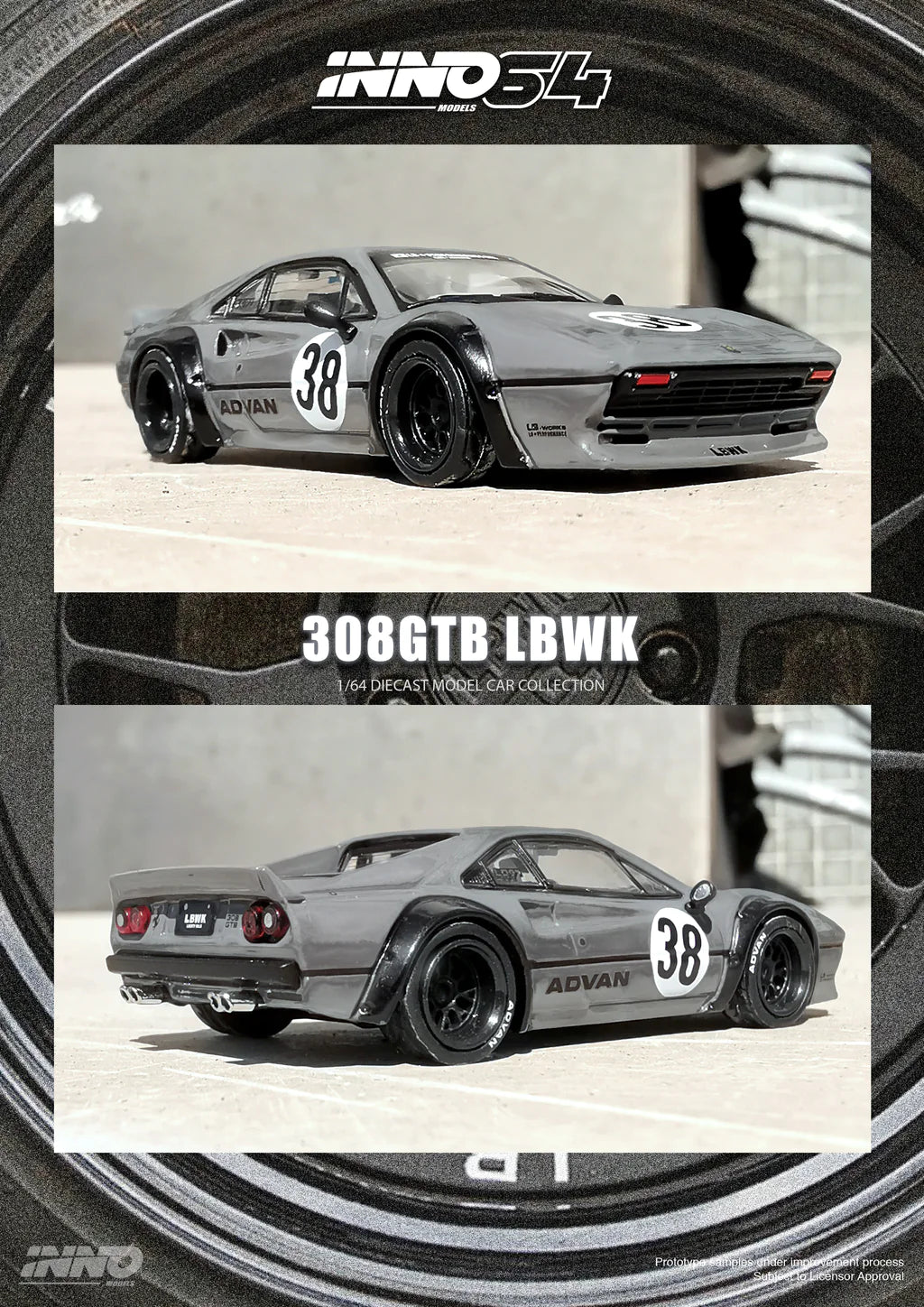 INNO64 1/64 308GTB LBWK