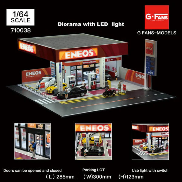 G.FANS 1/64 ENEOS DIORAMA