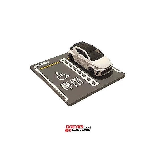 DREAM CUSTOMS 1/64 Japan Carpark Diorama Coaster Set