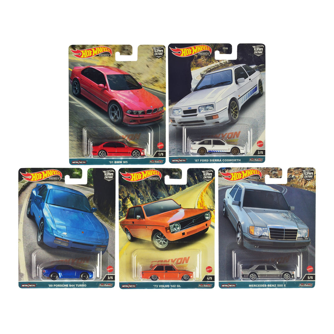 Hot Wheels 1:64 Car Culture 2023 C CASE "CANYON WARRIORS" (+HOBBY PROTECT CASE)