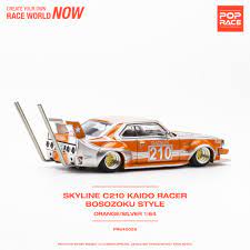 POP RACE 1/64 Skyline C210 Kaido Racer Bosozoku Style